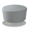 Hondo Nuevo Round Ottoman with Molded Plinth Base - Norix HN845/HN850