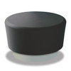 Hondo Nuevo Round Ottoman with Molded Plinth Base - Norix HN845/HN850