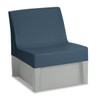Forté Lounge Armless Chair with Molded Base - Norix FC630/FC660