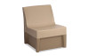 Norix Furniture FC630/FC660 Forté Lounge Armless Chair with Molded Base