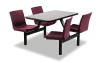 Oasis Floor Mounted Cafeteria Table - Norix