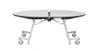 Mobile Oval Folding Table - NPS MT72V **Chrome legs** Mobile Oval Folding Table - NPS MT72V **Chrome legs**