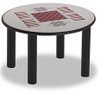 Norix Furniture LB4800GT Round Leg Style Game Top Table 48 Inches