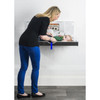 Stainless Frameless Horizontal Diaper Changing Station - Foundations 5410339