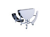 ADA Accessible Octagon Mobile Bench Cafeteria Table - AmTab MBOC604
**ADA Accessibility Sold Separately**