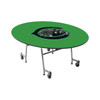 Oval Mobile EZ Tilt Cafeteria Table - AmTab MOVZT72