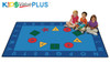 Carpets for Kids 96.82 Value Plus Rectangle Early Learning Rug 8 x 12