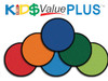 Carpets for Kids 9120 Value Plus 12 Pack Round Kits On The Go Carpets 16" 