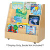 Book Storage & Display with Markerboard without Trays - Wood Designs WD3520 **Books Not Included**