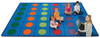 Carpets for Kids 4218 Premium Collection Seating Circles Rug 8' x 12' Seats 30