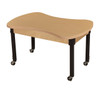 Wood Designs HPL2436C14 Collaborative Synergy Laminate Desk with Hardwood Legs 24 x 36