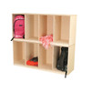 Open Stack Locker - Two Unit - Wood Designs WD46420 Open Stack Locker - Two Unit - Wood Designs WD46420
