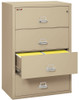 FireKing 4-3822-C Four Drawer 38" Width Classic Lateral File Cabinet