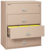 FireKing 4-4422-C Four Drawer 44" Width Classic Lateral File Cabinet