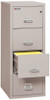 FireKing 4-1825-C Four Drawer Fireproof Letter 25" File