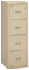 Parchment Turtle Space Saving Vertical File Cabinet - FireKing 4R1822-C 