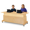 Apollo Double Computer Desk - Jonti-Craft
Maple, Double