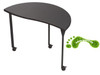 Interlox CAP Single Student Desk with Laminate Top and Spray Edge - USACapitol 0CAPSE