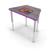 Hierarchy Hexagonal Trapezoid Snap Desk - MooreCo - Props Not Included Hierarchy Hexagonal Trapezoid Snap Desk - MooreCo - Props Not Included