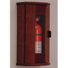 Wooden Mallet FEC11 Fire Extinguisher Cabinet With Acrylic Front Panel