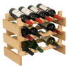 Wooden Mallet WR43 Dakota 12 Bottle Wine Rack