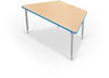 Hierarchy Trapezoid Activity Table with High Pressure Laminate Top - MooreCo