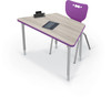 Hierarchy Trapezoid Activity Table with High Pressure Laminate Top - MooreCo - Props Not Included