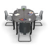 Rectangle Modular Conference Table - MooreCo 27742