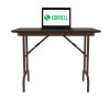 Keyboard Height Rectangular Light Duty Econoline Melamine Folding Table - Correll CF Series