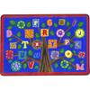 Alphabet Leaves Rectangle - Joy Carpets 1892