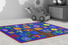 Alphabet Leaves Rectangle - Joy Carpets 1892