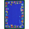 Joy Carpets 1925C Choo Choo Letters Rug 5' 4" x 7' 8"