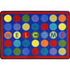 Library Dots Rectangle - Joy Carpets 1945 Library Dots Rectangle - Joy Carpets 1945