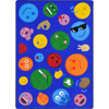 Shake Em Up Emojis Rectangle - Joy Carpets 1941 Shake Em Up Emojis Rectangle - Joy Carpets 1941