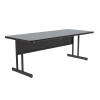 Keyboard Height Deluxe High Pressure Laminate Work Station and Student Desk - Correll CS Series