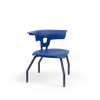KI Ruckus RK1100H15NB Four Leg Polypropylene Chair With Glides 15 Inch Seat Height