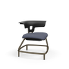 KI Ruckus RKU200H15NB Upholstered Seat Stack Chair With Glides 16 Inch Seat Height
