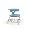 KI Ruckus RKU100H15BR Polypropylene Stack Chair With Glides And Bookrack 15 Inch Seat Height
