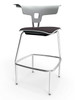 KI Ruckus RK4200H30NB Upholstered Seat Stack Stool 30 Inch Seat Height