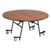 AmTab Round Mobile Cafeteria Table