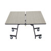 Square Mobile Cafeteria Table - AmTab
