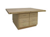 Project Bench Series Workstation with Maple Storage Base - Hann LCB-30-0V