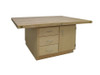 Project Bench Series Workstation with Maple Storage Base - Hann LCB-37-0V