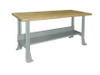 Hann M-2311 Multi Purpose Workbench With Maple Top and Steel Base 24 x 60