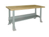 Hann M-2318 Multi Purpose Workbench With Maple Top and Steel Base 36 x 72