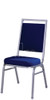 MTS Seating 578 Omega II Banquet Stacking Chair Square Back 18 Inch Seat Height
