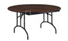 MTS Seating 415-72RD-AL Continuity Arched Leg Round Folding Table 72 Inch