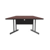 Keyboard Height High Pressure Laminate Trapezoid Work Station and Student Desk - Correll