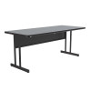 Light Duty Econoline Melamine Desk Height Workstation and Student Desk