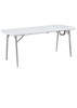 National Public Seating BMFIH3072 Blow Molded Plastic Fold in Half Table 30 x 72